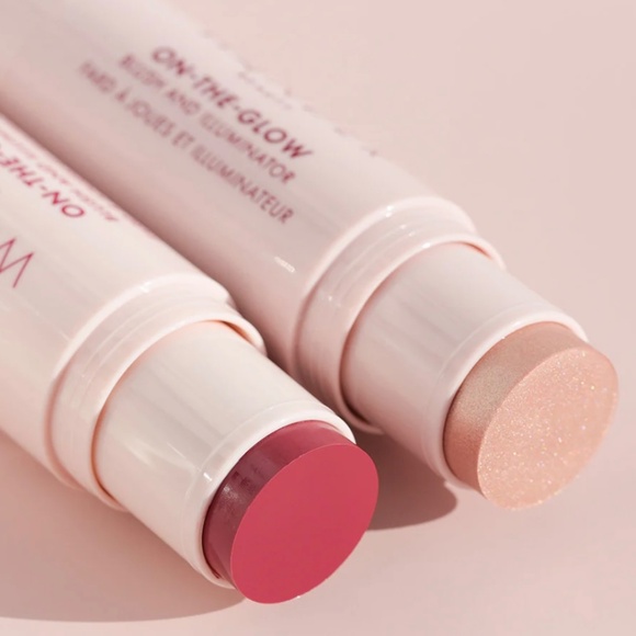 Wander On-the-Glow Blush and Illuminator - Nude & Strawberry Fields - NIB - Picture 8 of 10